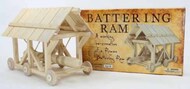  Pathfinders  NoScale Ancient Roman Battering Ram Wooden Kit PFD57
