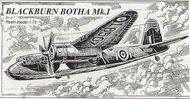 Blackburn Botha Mk.I (Does not include decals) #PHM72103