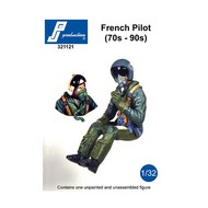  PJ Productions  1/32 Modern French pilot of the 70s to 90s ideal for Dassault Mirage IIIE PJ321121
