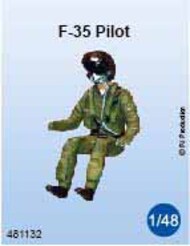  PJ Productions  1/48 Lockheed-Martin F-35A pilot PJ481132