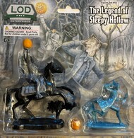  Playsets  1/32 The Legend of Sleepy Hollow Headless Horseman on Horse & Ichabod Crane Playset (Blister Carded) (LOD Enterprises) PYSL55