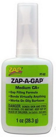  Pacer Technology  NoScale 1oz. Zap-A-Gap CA+ PAA2