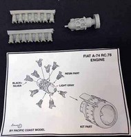 Fiat A.74 Engine Set #PCM48001ES
