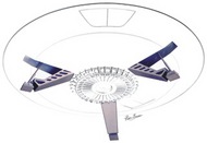  Paragrafix Modeling Systems  1/35 LiS: Jupiter 2 Spaceship Landing Gear Laser-Cut Acrylic, Resin, Metal Set for MOE* PGX120