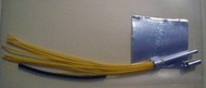  Parts By Parks  NoScale Yellow Prewired Distributors with Aluminum Coil & Spark Plug Boot Material* PBP1003