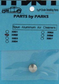  Parts By Parks  1/25 Air Cleaner 7/16 x 5/32 (Spun Aluminum)* PBP3002