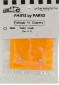  Parts By Parks  1/25 Flathead Air Cleaner (Satin Finish) (2) PBP8004