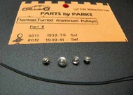 Parts By Parks  1/25 1939-41 Set (Spun Aluminum) PBP8012