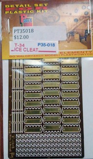  Part Accessories  1/35 T-34 Ice Cleats PTP35018