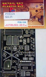  Part Accessories  1/35 Autoblinda AB 41 (ITA) PTP35124