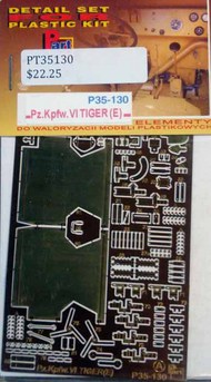  Part Accessories  1/35 Pz.Kpfw.VI Tiger E (DML) PTP35130
