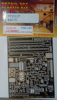  Part Accessories  1/35 Hummel (early) Sd.Kfz.165 (DML) PTP35137