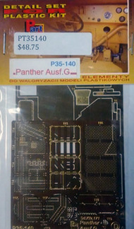  Part Accessories  1/35 Panther Ausf.G (TAM) PTP35140