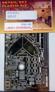  Part Accessories  1/35 M4A1 Sherman (DML) PTP35152