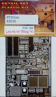  Part Accessories  1/35 Sd.Kfz.167 Stug IV (DML) PTP35166