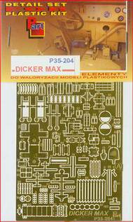  Part Accessories  1/35 Dicker Max (DML) PTP35204