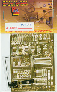  Part Accessories  1/35 Sd.Kfz.7 (TRP) PTP35216