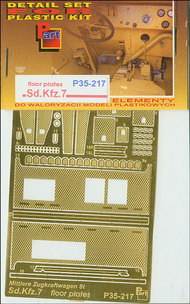  Part Accessories  1/35 Sd.Kfz.7 Floor Plates (TRP) PTP35217