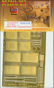Sd.Kfz.7 storage compartment doors (TRP) #PTP35218