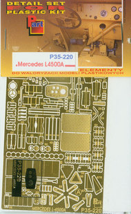  Part Accessories  1/35 Mercedes L4500A (TRP) PTP35220