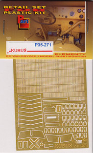  Part Accessories  1/35 Polish Armored Car KUBUS Pt.1 (MRG) PTP35271