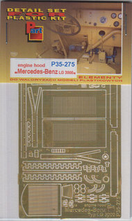  Part Accessories  1/35 Mercedes-Benz LG 3000 Engine Hood (ICM) PTP35275