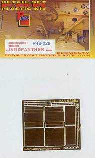  Part Accessories  1/48 Anti-shrapnel Shields Jagdpanther (TAM) PTP48029