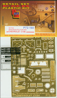  Part Accessories  1/72 Chevrolet C.15A No.13 Cab General Service ( 2 PTP72160