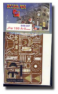  Part Accessories  1/48 Fw.190A-8 Detail PTS48007