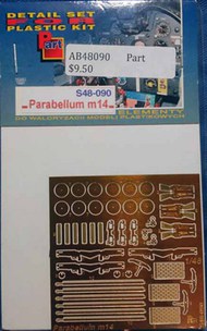  Part Accessories  1/48 Parabellum m14 PTS48090