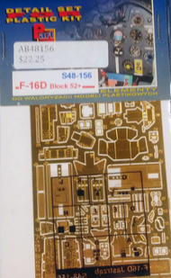  Part Accessories  1/48 F-16D Block 52+ (KIN) PTS48156