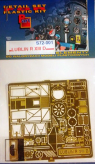  Part Accessories  1/72 Lublin R-XIII PTS72001