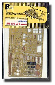  Part Accessories  1/72 Bf.109G-6 Detail PTS72009