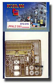  Part Accessories  1/72 Pfalz D-XII Detail (Toko) PTS72078