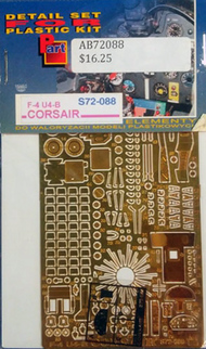  Part Accessories  1/72 F4U-4B Corsair PTS72088
