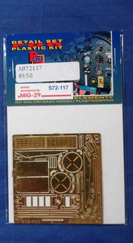  Part Accessories  1/72 Airfield Acc. For MiG-29 (ITA) PTS72117
