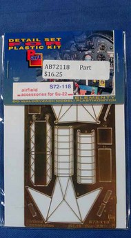  Part Accessories  1/72 Airfield Acc. For Su-22 #1 (ITA) PTS72118