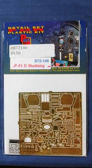 Part Accessories  1/72 P-51D Mustang (TAM) PTS72146