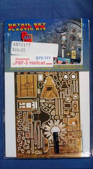  Part Accessories  1/72 F6F-3 Hellcat (ITA) PTS72177