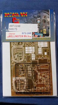 Part Accessories  1/72 Wellington Mk.Ic (Interior) (TRP) PTS72248