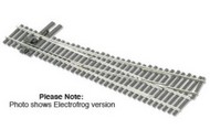  PECO TRACK  HO Code 83 Nickel Silver #5 Left Hand Turnout w/Electrified Frog (D)<!-- _Disc_ --> PECSLE8352