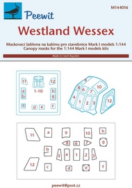  Peewit  1/144 Westland Wessex Paint Masks PEE144016