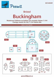 Bristol Buckingham B.I/C. Mk.I Masks #PEE144049