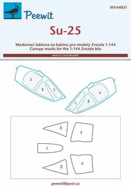 Sukhoi Su-25 Frogfoot Masks #PEE144051