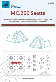 Maachi C.200 Saetta paint masks #PEE48022