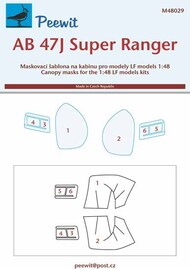  Peewit  1/48 Augusta-Bell AB 47J Super Ranger Masks PEE48029