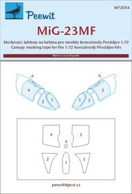  Peewit  1/72 Mikoyan MiG-23MF (KP) PEE72034