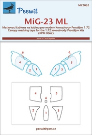  Peewit  1/72 Mikoyan MiG-23ML (KPM) PEE72062