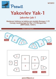  Peewit  1/72 Yakovlev Yak-1 (Brengun) PEE72072