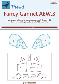  Peewit  1/72 Fairey Gannet AEW.3 (SRT) PEE72074